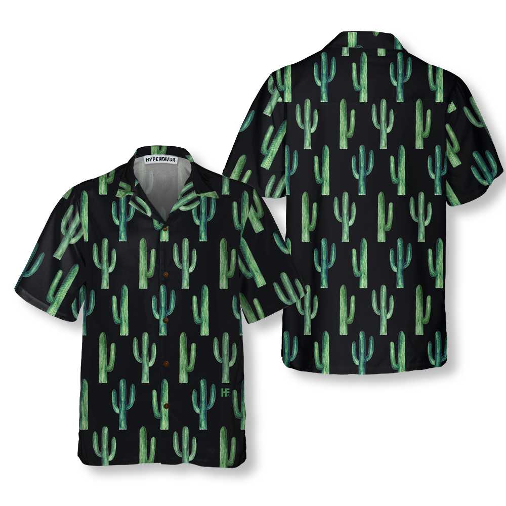 Best Cactus Hawaiian Shirt, Short Sleeve Cactus Shirt For Men And Women, Best Cactus Gift Idea - Hyperfavor