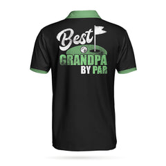 Best Grandpa By Par Golf EZ20 0304 Polo Shirt - Hyperfavor