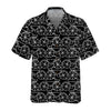 Black And White Bicycle Seamless Pattern Cycling Hawaiian Shirt, Cycling Shirt For Men & Women, Cycling Gift - Hyperfavor