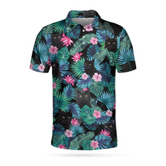 Black Cat Tropical EZ16 2903 Polo Shirt - Hyperfavor