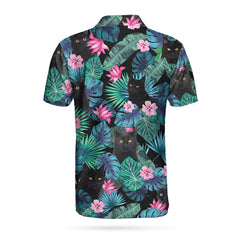 Black Cat Tropical EZ16 2903 Polo Shirt - Hyperfavor
