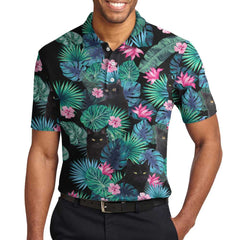 Black Cat Tropical EZ16 2903 Polo Shirt - Hyperfavor
