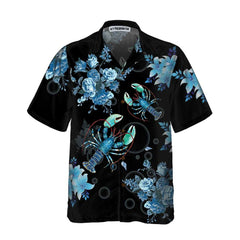 Bright Blue Lobster Hawaiian Shirt, Unique Blue Lobster Shirt For Men & Women, Gift For Lobster Lovers - Hyperfavor
