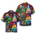 Bright Night Merry Christmas Hawaiian Shirt, 3D Colorful Christmas Tree Shirt, Best Gift For Christmas - Hyperfavor