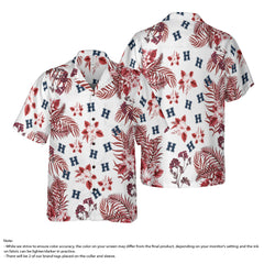 Bryan Ellison Hawaiian Shirt (Cardinal) - Hyperfavor