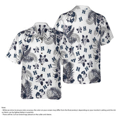 Bryan Ellison Hawaiian Shirt (Navy) - Hyperfavor