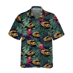 Bus Driver Hawaiian Shirt, Bus Driver Shirt For Men, Bus Driver Gift Ideas - Hyperfavor