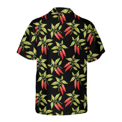 Bushes Of Red Chili Peppers Hawaiian Shirt, Funny Red Pepper Shirt For Men, Red Hot Chilli Shirt - Hyperfavor
