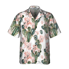 Cactus Makes Perfect Hawaiian Shirt, Floral Cactus Hawaiian Shirt, Cactus Shirt For Men And Women - Hyperfavor