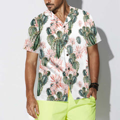 Cactus Makes Perfect Hawaiian Shirt, Floral Cactus Hawaiian Shirt, Cactus Shirt For Men And Women - Hyperfavor
