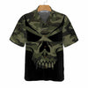 Camouflage Skull Viking Hawaiian Shirt, Son Of Odin Viking Shirt - Hyperfavor