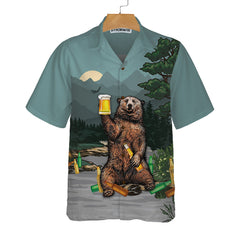 Camping Solves Most Of Problems Hawaiian Shirt, Funny Beer And Camping Shirt For Men And Women - Hyperfavor