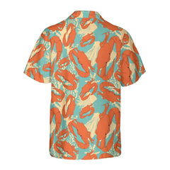 Cartoon Crab Hawaiian Shirt, Unique Crab Shirt, Crab Print Shirt For Adults - Hyperfavor