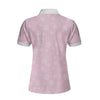 Cat Kisses Fix Everything Custom Short Sleeve Women Polo Shirt, Personalized Cat Polo Shirt For Women, Pink Cat Mom Shirt - Hyperfavor