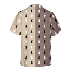 Chess Pattern Patchwork Hawaiian Shirt - Hyperfavor