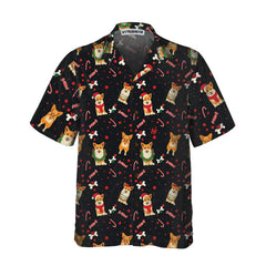 Christmas Corgis Dog Hawaiian Shirt, Funny Dog Christmas Shirt, Best Gift For Christmas - Hyperfavor