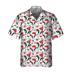 Christmas Cow Hawaiian Shirt, Funny Christmas Shirt, Best Gift For X-mas - Hyperfavor