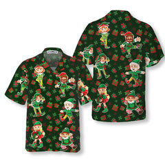 Christmas Elf Party Hawaiian Shirt, Funny Elf Christmas Shirt, Best Xmas Gift Idea - Hyperfavor