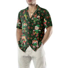 Christmas Elf Party Hawaiian Shirt, Funny Elf Christmas Shirt, Best Xmas Gift Idea - Hyperfavor