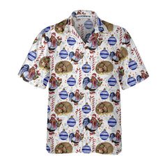 Christmas Winter Holiday Symbol Hawaiian Shirt, Funny Christmas Shirt, Gift For Christmas - Hyperfavor