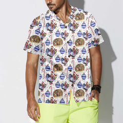 Christmas Winter Holiday Symbol Hawaiian Shirt, Funny Christmas Shirt, Gift For Christmas - Hyperfavor