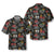 Colorful Hot Rod Pattern Hawaiian Shirt, Racing Hot Rod Shirt For Men - Hyperfavor