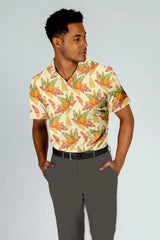 Colorful Leaves And Pumpkin Thanksgiving Hawaiian Shirt, Autumn Vibe Thanksgiving Shirt, Best Thanksgiving Gift - Hyperfavor