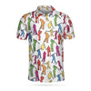 Colorful Male Golfer Polo Shirt - Hyperfavor