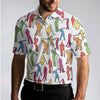Colorful Male Golfer Polo Shirt - Hyperfavor