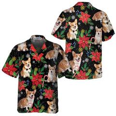 Corgi With Christmas Plants Hawaiian Shirt, Funny Corgi Christmas
Shirt For Men & Women, Best Christmas Gift - Hyperfavor
