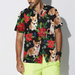 Corgi With Christmas Plants Hawaiian Shirt, Funny Corgi Christmas
Shirt For Men & Women, Best Christmas Gift - Hyperfavor