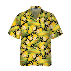 Corn Harvest Hawaiian Shirt, Corn Shirts For Men And Women, Corn Print Shirt - Hyperfavor