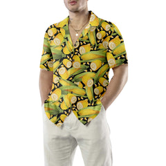 Corn Harvest Hawaiian Shirt, Corn Shirts For Men And Women, Corn Print Shirt - Hyperfavor