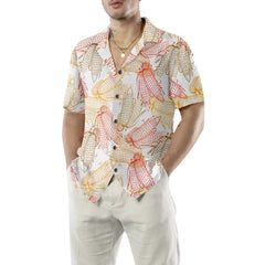 Corn Sketch Pattern Corn Hawaiian Shirt, Corn Shirt For Men & Women, Corn Print Shirt Short Sleeve - Hyperfavor