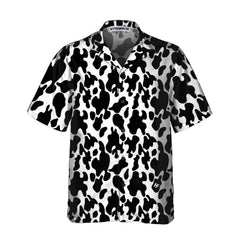 Cow Print Seamless Pattern Hawaiian Shirt, Cow Hawaiian Shirt, Cow Print Shirt For Men And Women - Hyperfavor