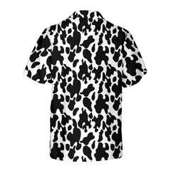 Cow Print Seamless Pattern Hawaiian Shirt, Cow Hawaiian Shirt, Cow Print Shirt For Men And Women - Hyperfavor