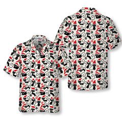 Cute Cats For Christmas Hawaiian Shirt, Funny Catmas Shirt, Best Gift For Christmas - Hyperfavor