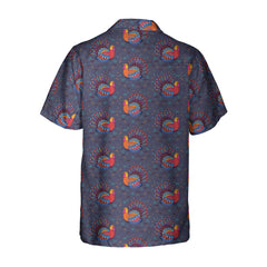 Cute Turkeys For Thanksgiving Hawaiian Shirt, Cute Turkey Gift For Thanksgiving - Hyperfavor