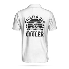 Cycling Dad Like A Regular Dad But Cooler EZ16 0104 Custom Polo Shirt - Hyperfavor