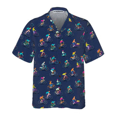 Cycling Tour Hawaiian Shirt, Cycling Shirt For Men & Women, Best Gift For Cyclists - Hyperfavor