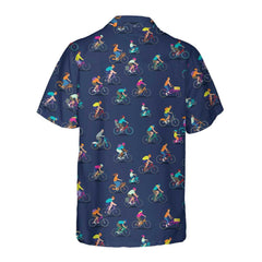 Cycling Tour Hawaiian Shirt, Cycling Shirt For Men & Women, Best Gift For Cyclists - Hyperfavor