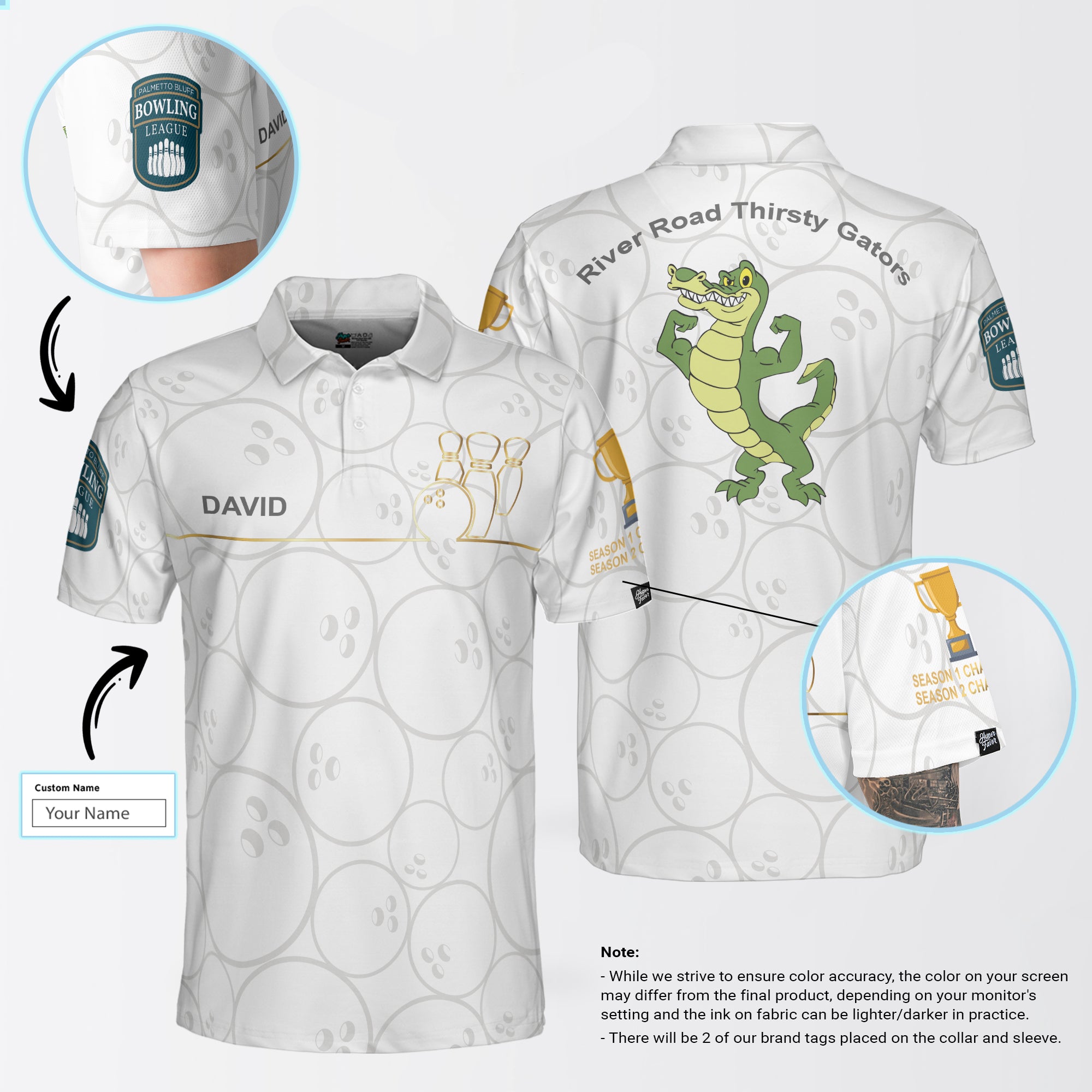 David Kahn 2 Custom Polo Shirt - Hyperfavor