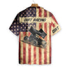 Dirt Racing Flag USA Hawaiian Shirt - Hyperfavor