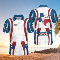 Don't Mess With Texas Polo Shirt - Hyperfavor