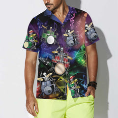 Drummer To The Bone Hawaiian Shirt, Cool Drum Shirt, Best Gift For Drummers - Hyperfavor