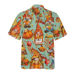Farm Harvest Festival Gnomes Thanksgiving Hawaiian Shirt, Unique Thanksgiving Day Gift For Men - Hyperfavor