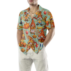 Farm Harvest Festival Gnomes Thanksgiving Hawaiian Shirt, Unique Thanksgiving Day Gift For Men - Hyperfavor