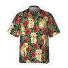 Festive Labrador Retriever Puppy Hawaiian Shirt, Funny Labrador Shirt, Best Christmas Gift - Hyperfavor
