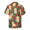 Festive Labrador Retriever Puppy Hawaiian Shirt, Funny Labrador Shirt, Best Christmas Gift - Hyperfavor