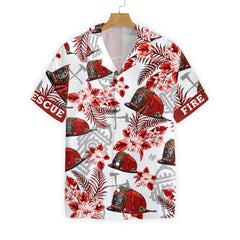 Firefighter First In Last Out EZ24 2612 Hawaiian Shirt - Hyperfavor
